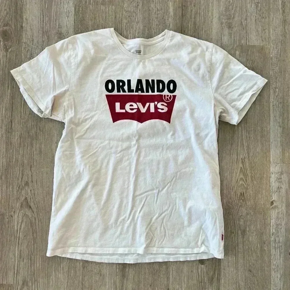 Mens Levi's White 